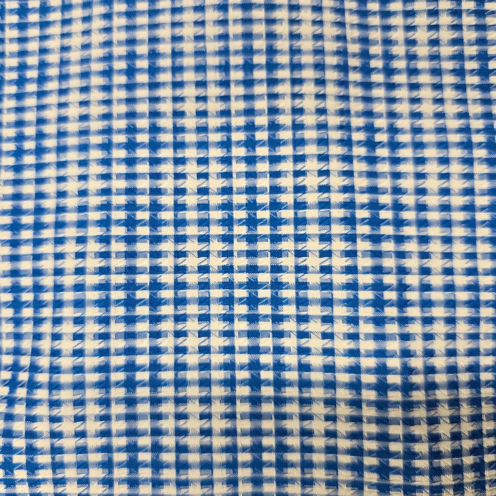 Robert Graham Men's Blue Check Button Up Shirt 2XL Tailored Fit Office Party - Picture 2 of 10